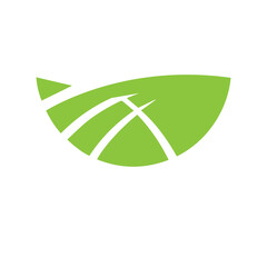 Obraz premium modern agriculture field flat design