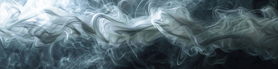 Obraz premium Searchlight smoke abstract background, featuring intense brightness