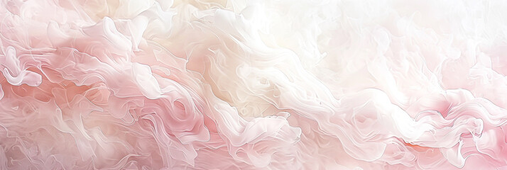 serene blend of pearl white and soft pink, ideal for an elegant abstract background