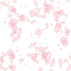 seamless pattern with pink flowers