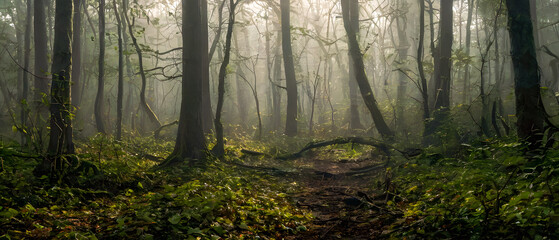 Obraz premium Mistery forest