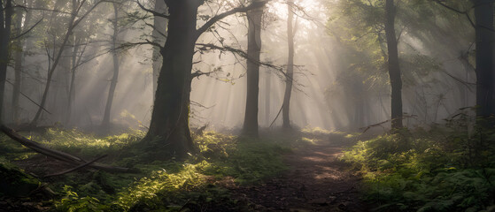 Obraz premium Mistery forest