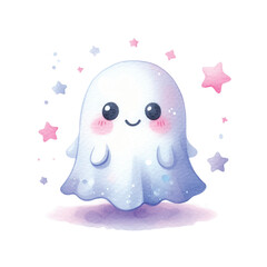 Cute Ghost PNG Clipart