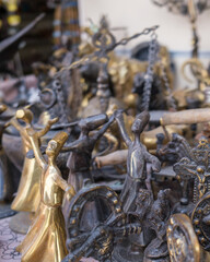 Whirling Dervish metal trinkets for sale in Capadoccia