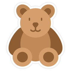 Fototapeta premium Teddy Bear Icon