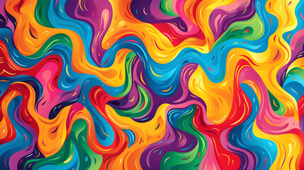 Obraz premium colorful Abstract pattern background. Illustration template summer