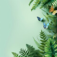 Fototapeta premium International Day for Biological Diversity background concept with copy space