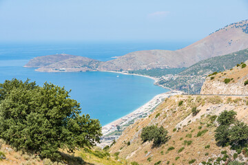 Beautiful view of the coast of south Albania - 805101458