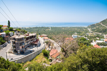 Beautiful view of the coast of south Albania - 805101483