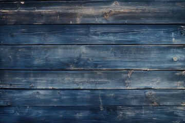Old blue painted wood wall - texture or background for your design.