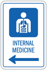 Internal medicine sign