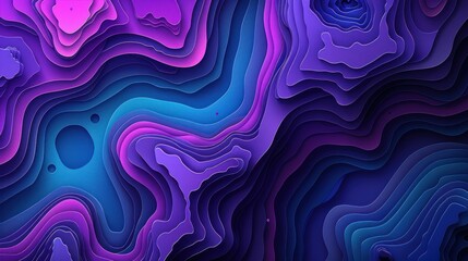 Fototapeta premium Purple and Blue Abstract Background