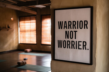 Warrior Not Worrier - Mental Health Awareness