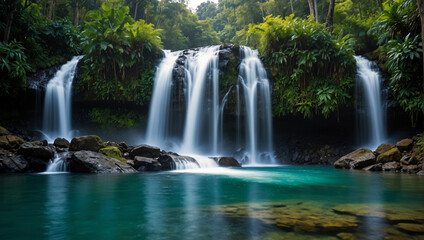 waterfall in the forest