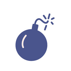 Bomb icon vector illustration