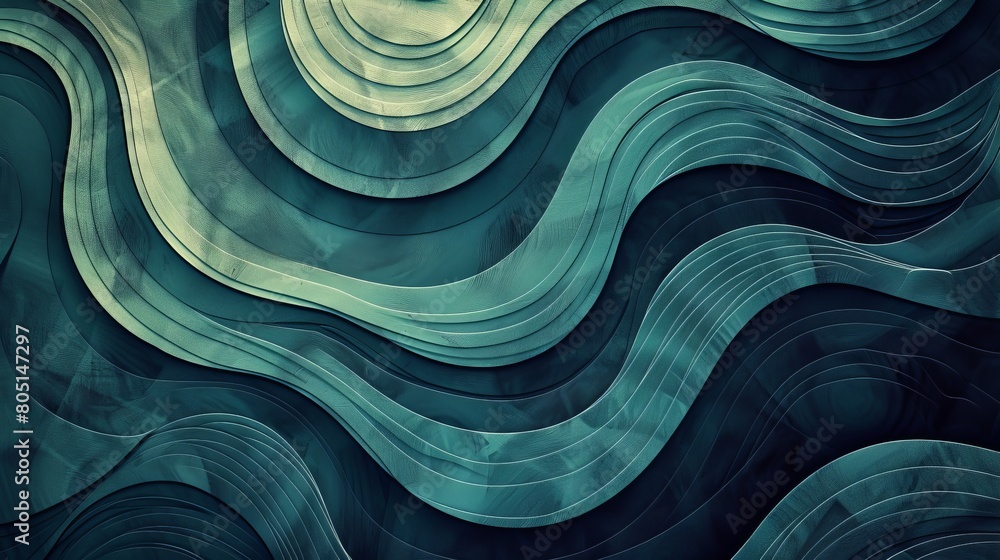 Poster Textures and Patterns Abstract Design: An illustration showcasing an abstract pattern