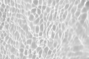 Abstract white transparent water shadow surface texture natural ripple background