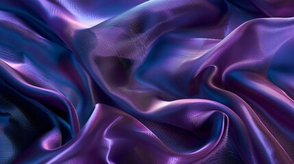 Obraz premium A blue and pink fabric with a shiny, metallic texture