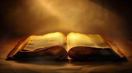 old book on the table