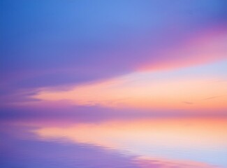 Purple Blue Gradient Vibrant Dreamy Background. Sunrise, Sunset, Sky.