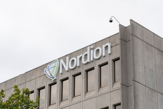 Ottawa, ON, Canada - October 15, 2023: Nordion headquarters at 447 March Rd in Ottawa, ON, Canada. Nordion Inc., a Sotera Health company, is a health science company. 