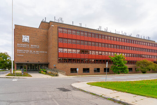 Ottawa, Ontario, Canada - October 15, 2023: Department of Agriculture Research Branch at 960 Carling Avenue in Ottawa, Ontario, Canada 
