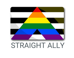 Straight ally