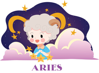 Aries Vector Illustration