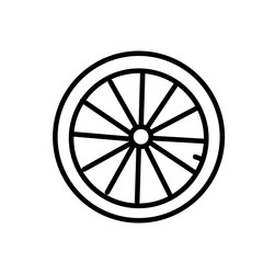 Bicycle Related Line Icon
