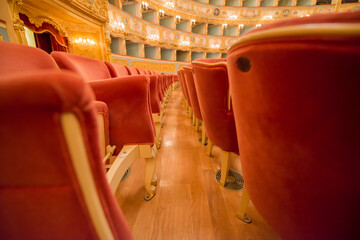 Gran Teatro La Fenice in Venice, Veneto in Italy.