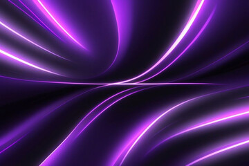 black purple abstract background with wavy lines and curves in the center of the image, with a black background and a purple background with a white border.	