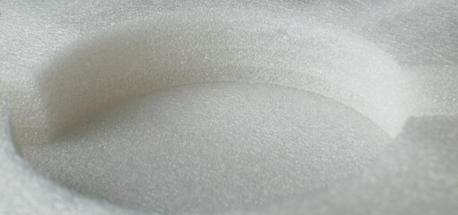 Polyurethane foam for the transportation of goods