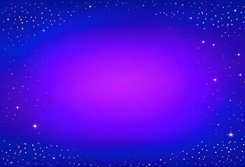 Obraz premium A starry night sky with a purple hue