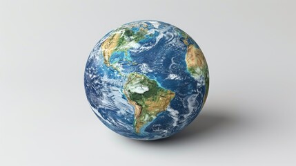 Fototapeta premium Global communication 3d render of earth globe with internet connectivity for worldwide connections
