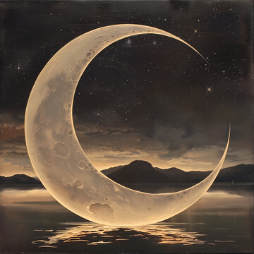 Capturing the Reflecting Moon Mirage Events and Showcasing the Chaotic and Beautiful Cosmic Reflections