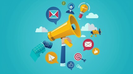 A digital marketing professional curates engaging content for a social media strategy, aiming to manage and grow an online audience effectively.