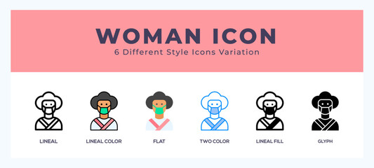 Woman symbol. logo. icon vector illustration.