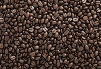 Coffee Beans Background Wallpaper Texture, Espresso Latte Cappuccino Coffee Ground Bean Image