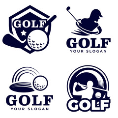 Golf Logo. Vintage Golf vector design