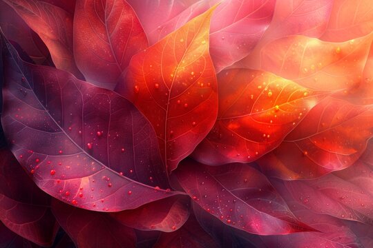 Abstract background with autumn colors and patterns for october 