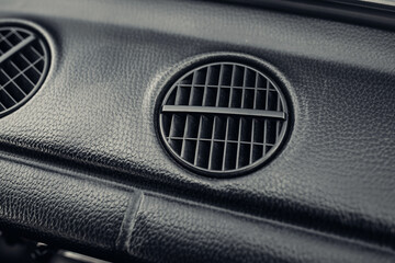 Car interior round air duct 