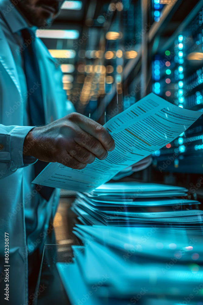 Poster efficient document management technology on a touchscreen