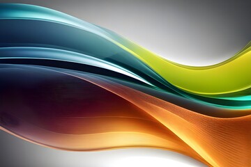 colorful flow glass wave abstract background design, backgrounds, vibrant, abstract background 