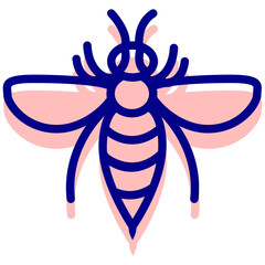 bee vector icon