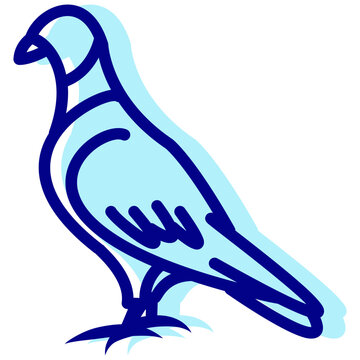 recommend clip art: pigeon vector icon