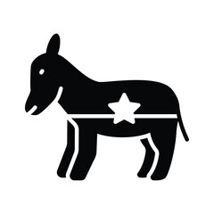 American political party vector design, easy to use and download