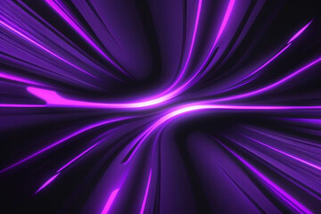 Gráfico de efecto de iluminación de ilustración de vector de fondo negro púrpura para infografía de diseño de tableros de mensajes y texto. - obrazy, fototapety, plakaty