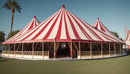 circus tent in the park