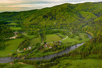 Muszyna Wapienne, Beskid Sądecki, Małopolska, Poland, EU © Maciej G. Szling