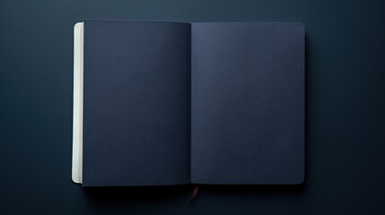 blank dark blue felt